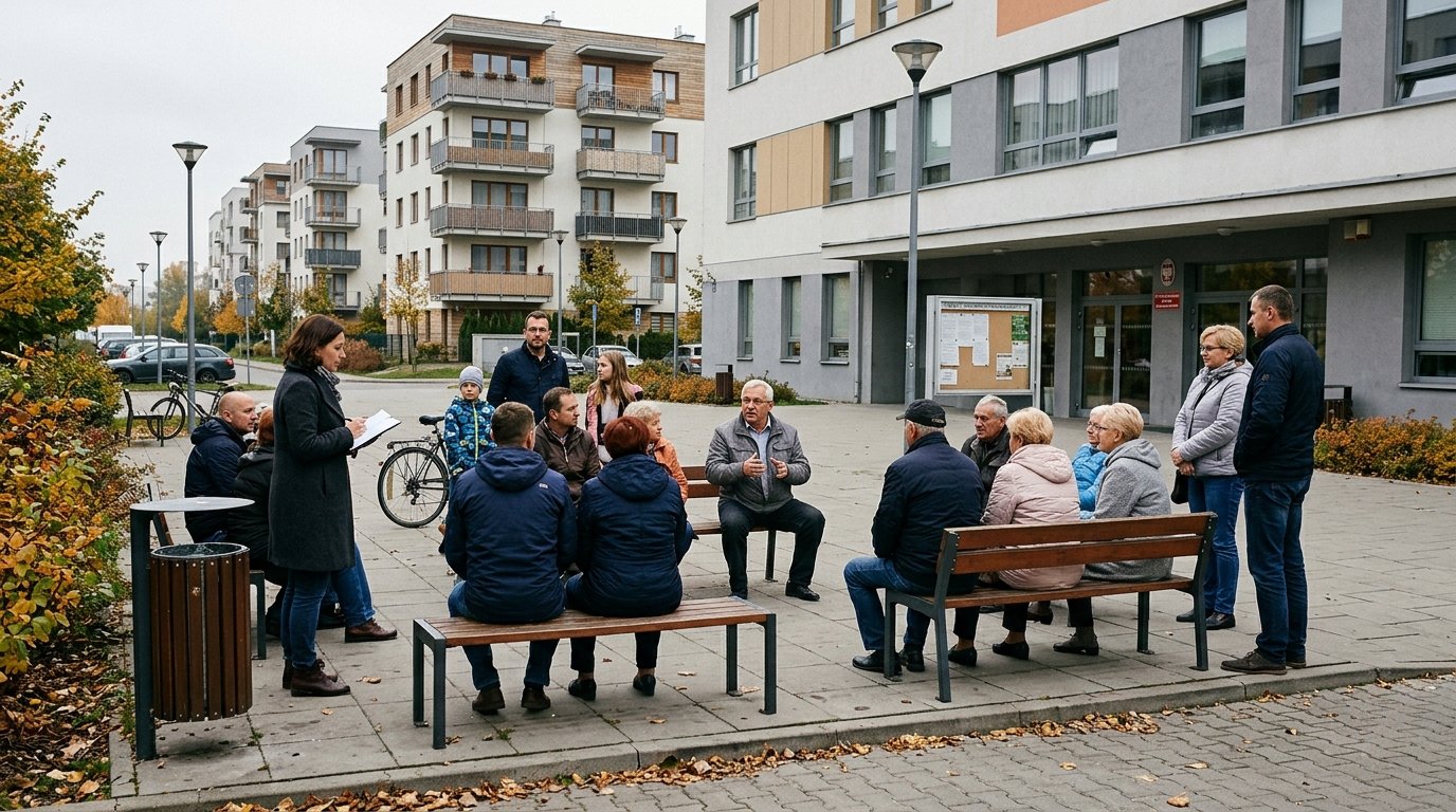 Spotkanie w ramach cyklu „Ławka dialogu”. Mieszkańcy porozmawiają o Złocieniu