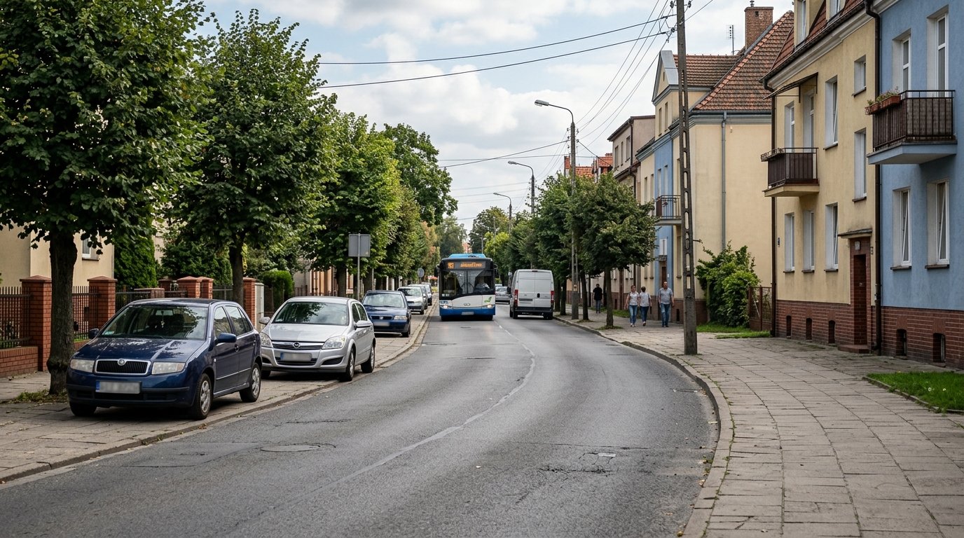 Utrudnienia w ruchu na ulicy Sztumskiej w Gdyni
