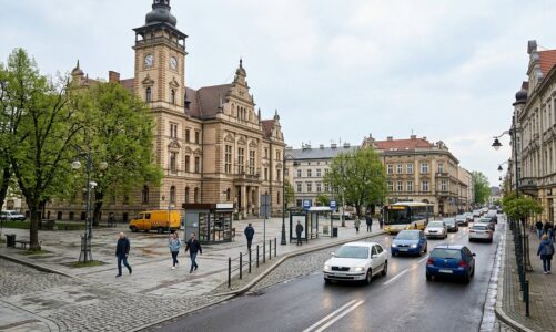 Zmiany w organizacji ruchu na Placu Ratuszowym w Bielsku-Białej