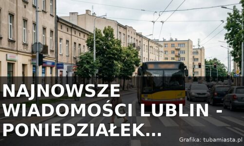 Najnowsze wiadomości Lublin – Poniedziałek 13.07.2026