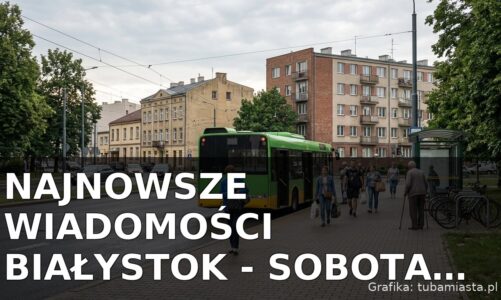 Najnowsze wiadomości Białystok – Sobota 18.07.2026