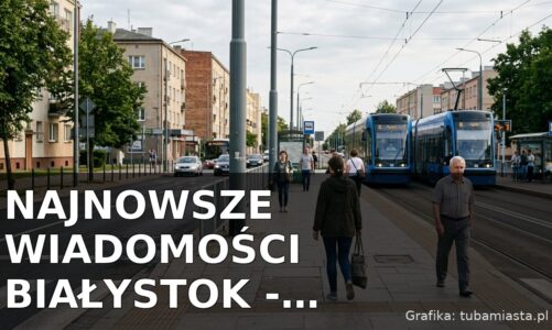 Najnowsze wiadomości Białystok – Poniedziałek 20.07.2026