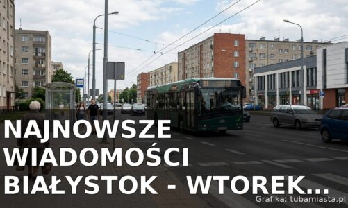 Najnowsze wiadomości Białystok – Wtorek 21.07.2026