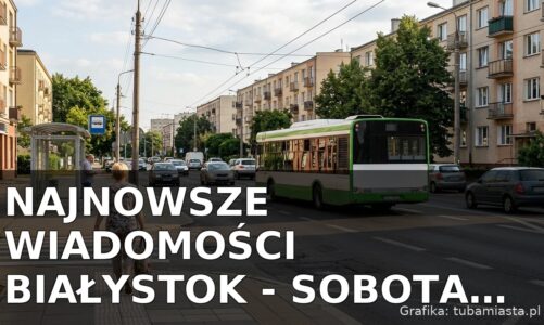 Najnowsze wiadomości Białystok – Sobota 01.08.2026
