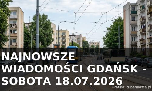 Najnowsze wiadomości Gdańsk – Sobota 18.07.2026