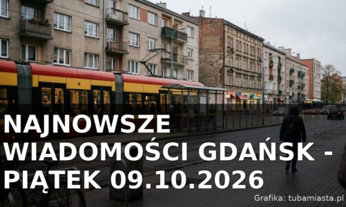 Najnowsze wiadomości Gdańsk – Piątek 09.10.2026
