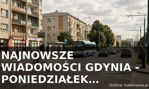 Najnowsze wiadomości Gdynia – Poniedziałek 24.08.2026