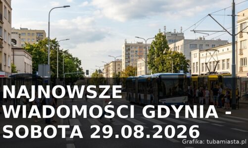 Najnowsze wiadomości Gdynia – Sobota 29.08.2026