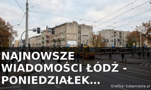 Najnowsze wiadomości Łódź – Poniedziałek 12.10.2026