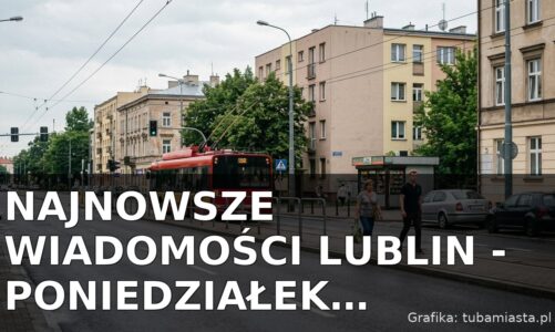 Najnowsze wiadomości Lublin – Poniedziałek 20.07.2026