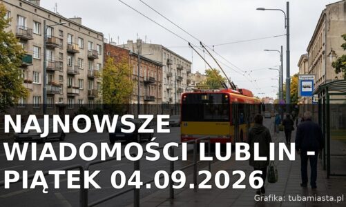 Najnowsze wiadomości Lublin – Piątek 04.09.2026