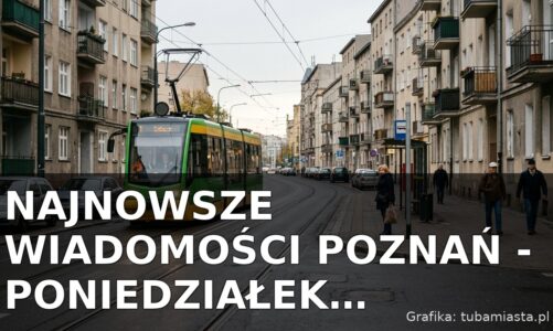 Najnowsze wiadomości Poznań – Poniedziałek 10.08.2026