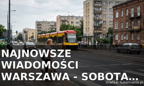 Najnowsze wiadomości Warszawa – Sobota 18.07.2026