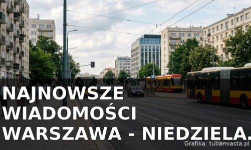 Najnowsze wiadomości Warszawa – Niedziela 19.07.2026