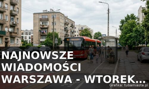 Najnowsze wiadomości Warszawa – Wtorek 21.07.2026