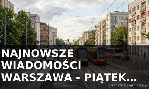 Najnowsze wiadomości Warszawa – Piątek 31.07.2026