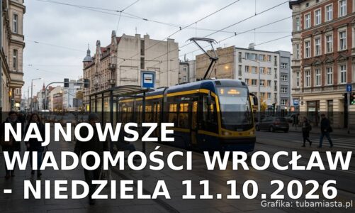 Najnowsze wiadomości Wrocław – Niedziela 11.10.2026