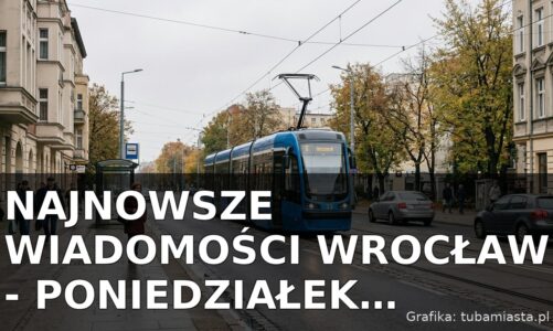 Najnowsze wiadomości Wrocław – Poniedziałek 12.10.2026