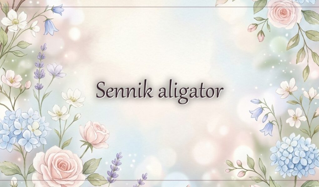 Sennik aligator