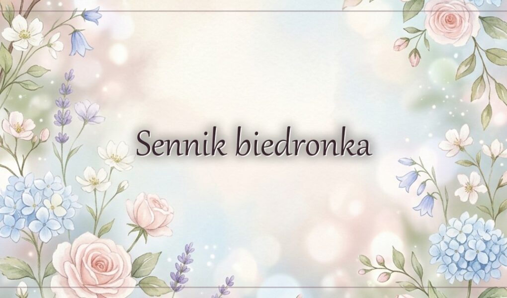 Sennik biedronka