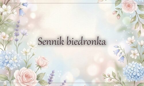 Sennik biedronka – znaczenie snu o biedronce