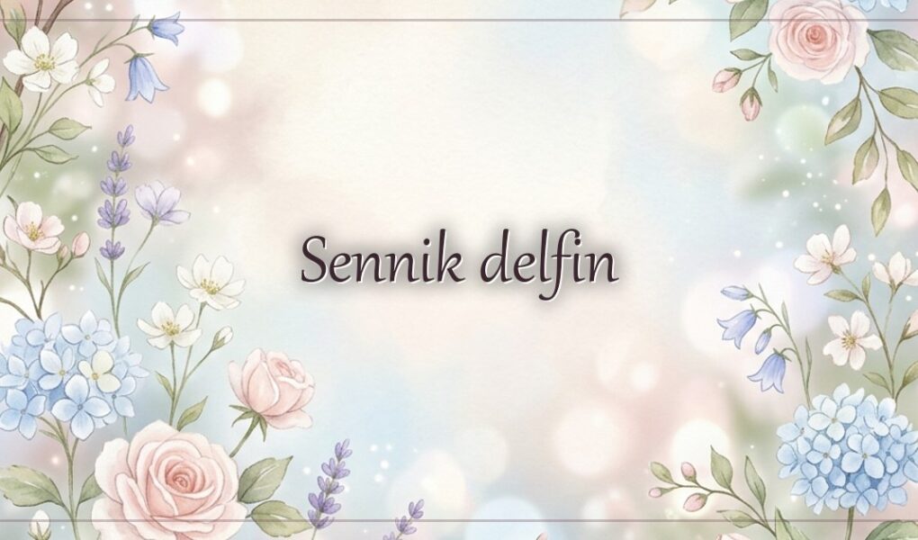 Sennik delfin
