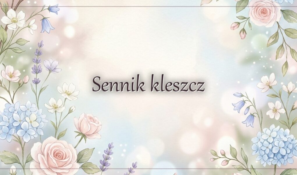 Sennik kleszcz