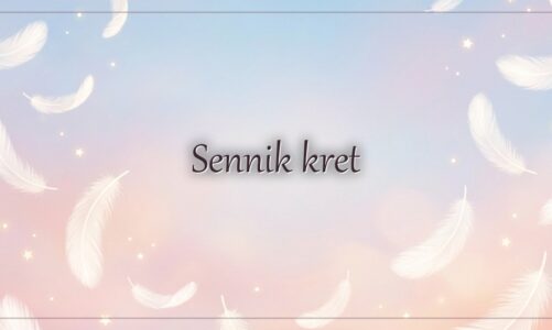 Sennik kret