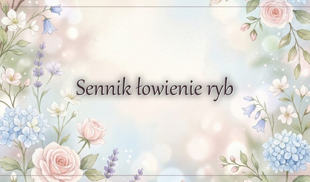 Sennik łowienie ryb