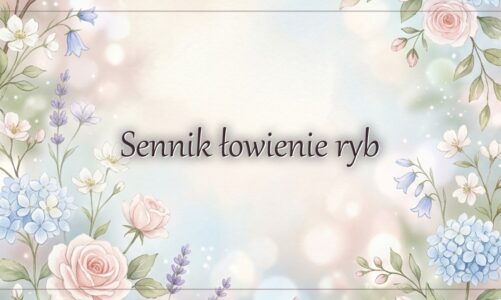 Sennik łowienie ryb