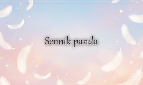 Sennik panda – znaczenie snu o pandzie