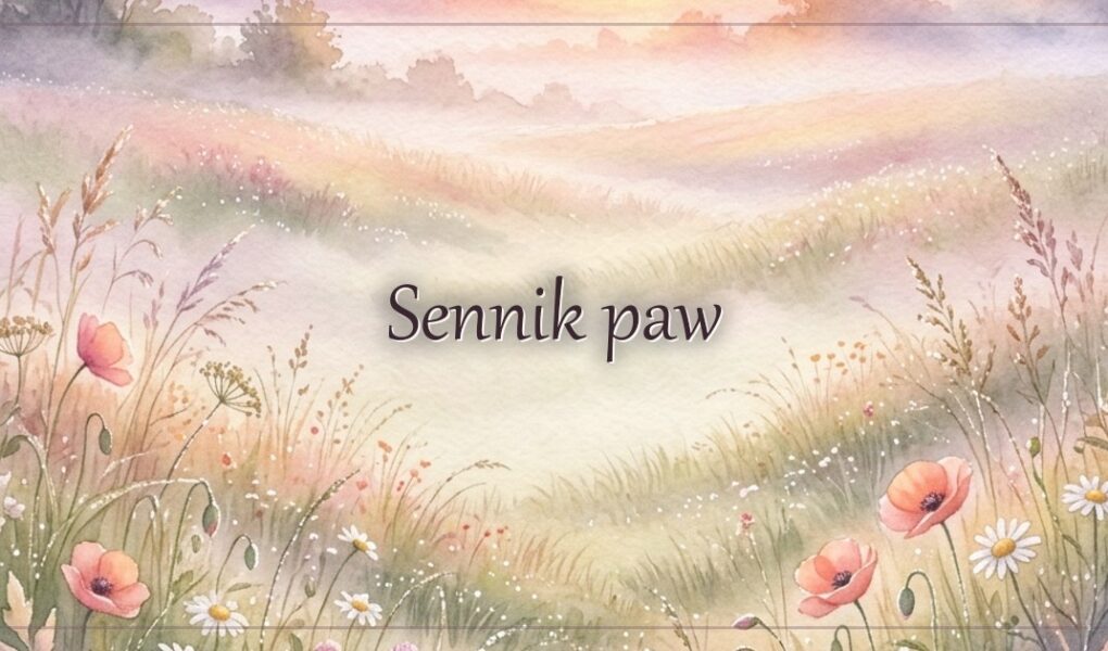 Sennik paw