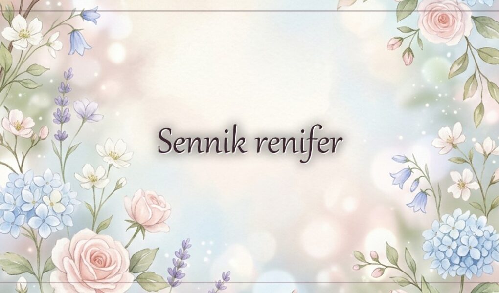 Sennik renifer