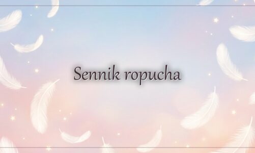 Sennik ropucha