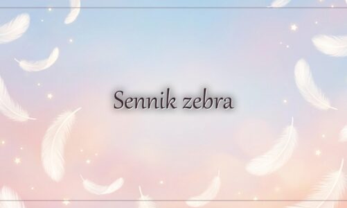 Sennik zebra – znaczenie snu o zebrze