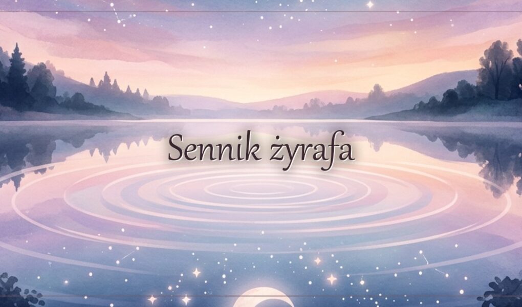 Sennik żyrafa
